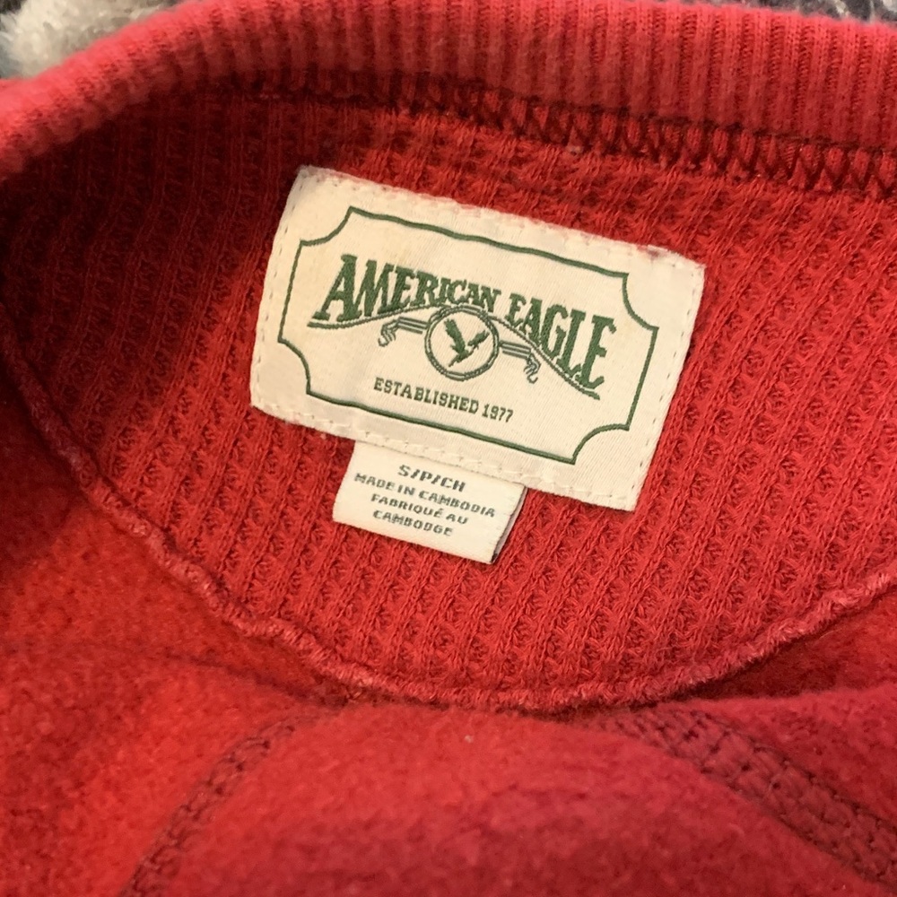 American Eagle Outfitters Red Pullover - Picture 3 of 3